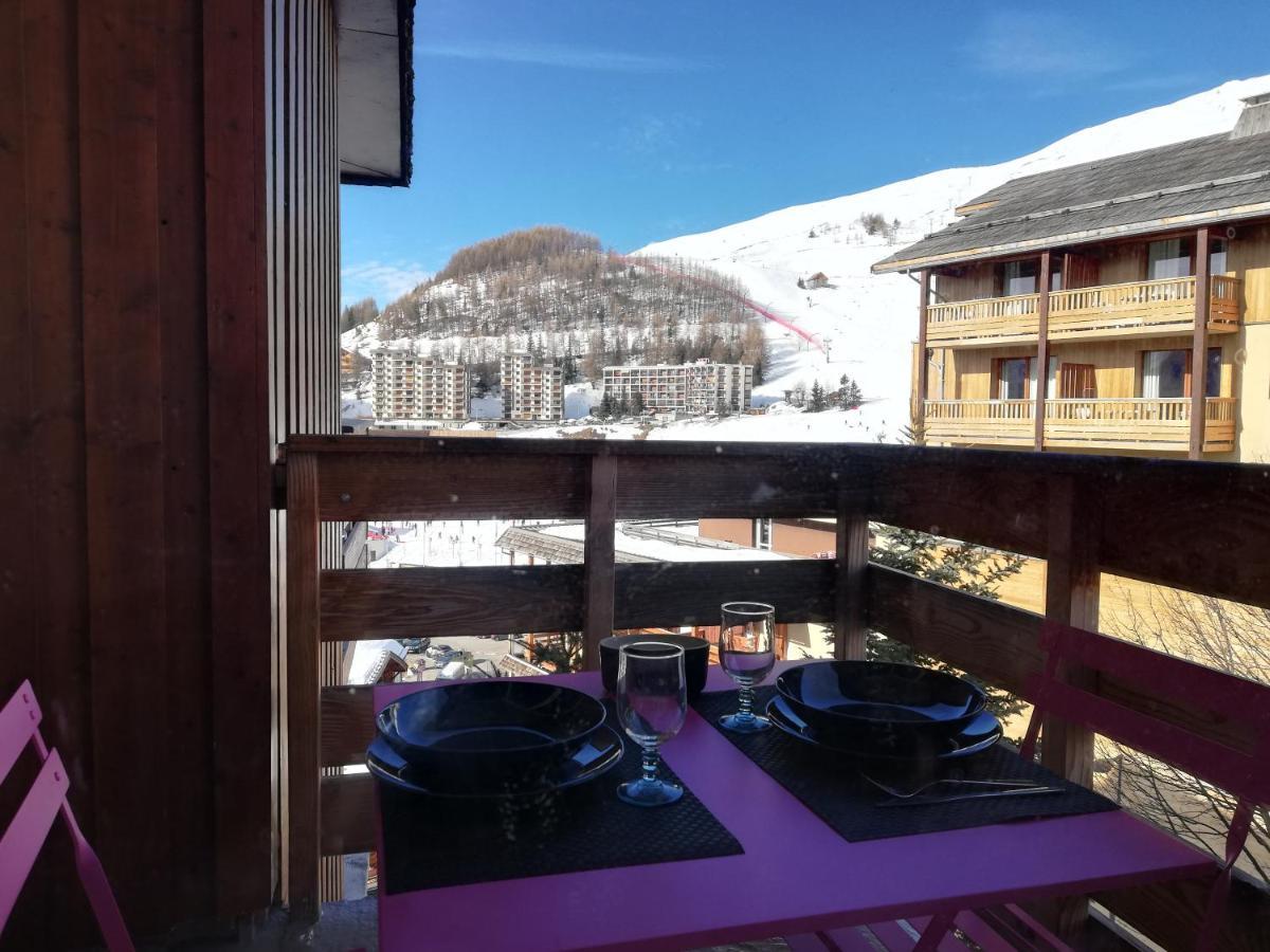 Orcieres Rond Point Des Pistes, Front De Neige Daire Dış mekan fotoğraf