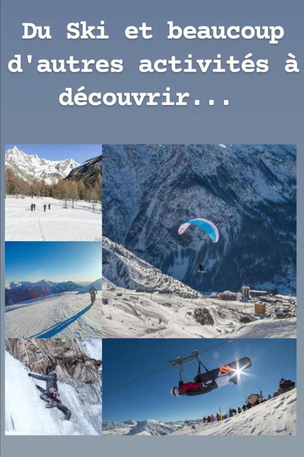Orcieres Rond Point Des Pistes, Front De Neige Daire Dış mekan fotoğraf