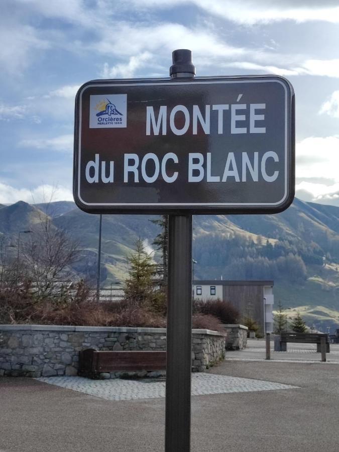 Orcieres Rond Point Des Pistes, Front De Neige Daire Dış mekan fotoğraf